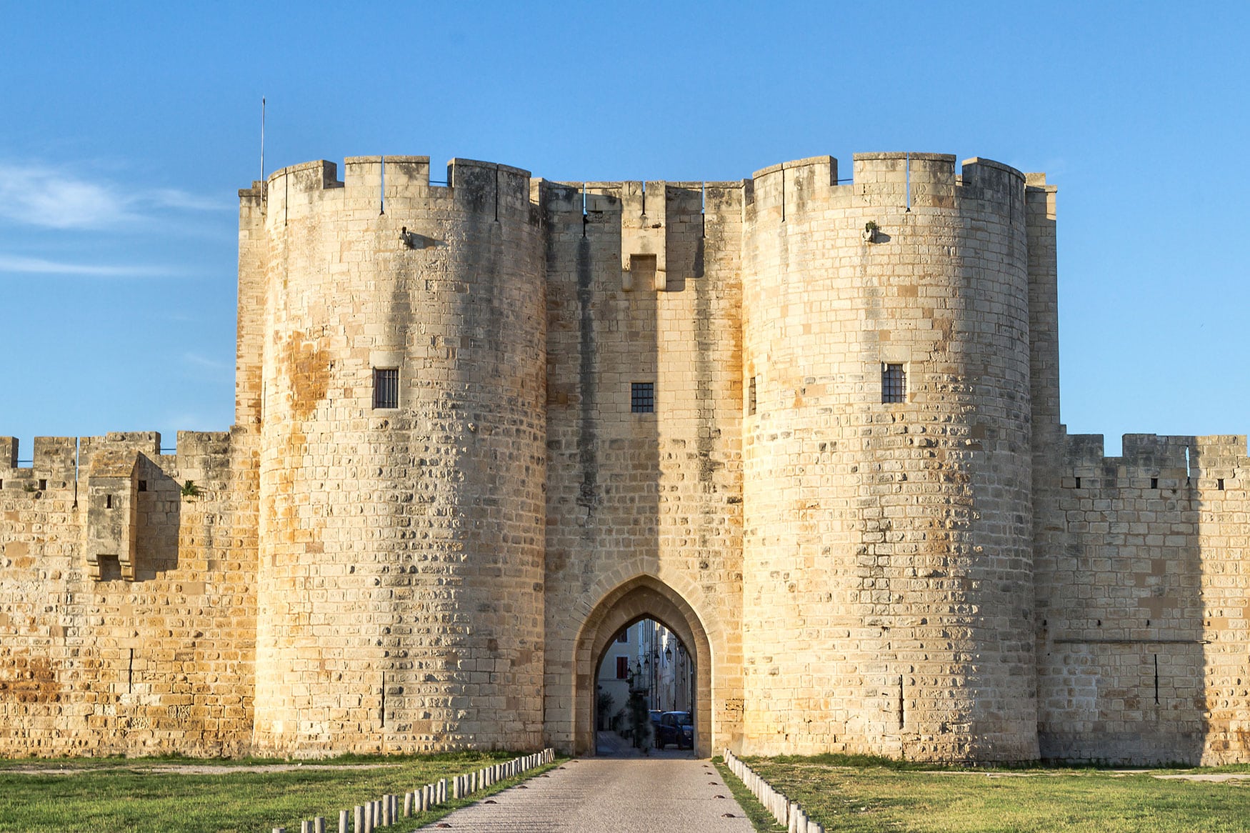 Aigues-Mortes City Entrance