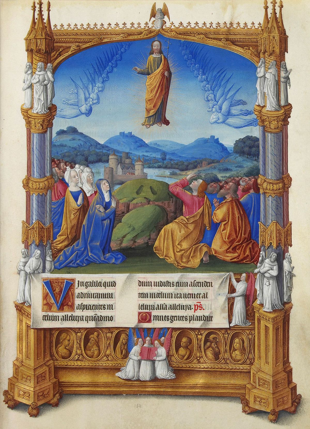 Illustration of Christ Ascending